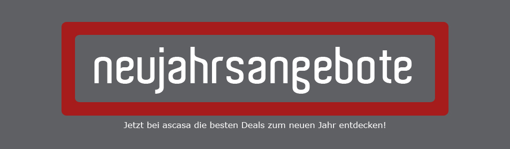 Die besten Angebote rund um das neue Jahr bei ascasa!